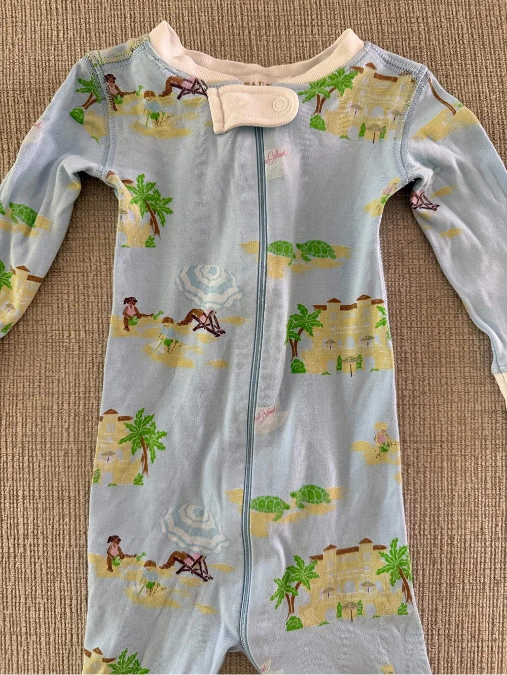The Beaufort Bonnet Company - Knox’s Night Night Pajamas (Sea Island Print)